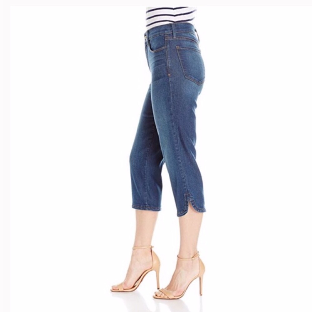 NWT Not Your Daughters Jeans Ariel Crop Size 6